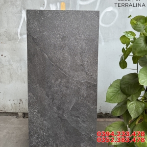 Gạch Lát Nền Cao Cấp 60x120 Đá Mờ Vân Xám 