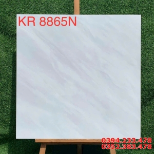 Gạch Lát Nền Cao Cấp 80x80 Đá Bóng Kiếng Kim Cương