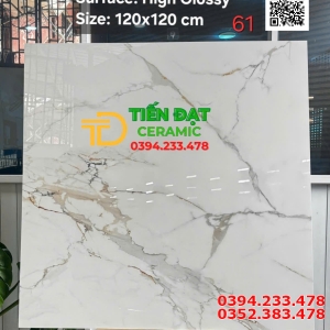 Gạch Lát Nền Khổ Lớn 120x120 Cao Cấp Mẫu Mới Nhất