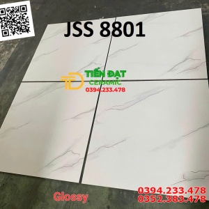 Gạch Nhập Khẩu TQ 80x80 Ốp Lát Trắng Khắc Kim 
