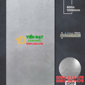 Gạch Lát Nền Sân Thượng 60x120 Apodio Mờ Tinh Thể