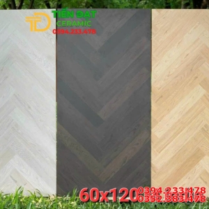 Gạch Lát Nền Vân Gỗ 60x120 Mờ Matt Cao Cấp HCM