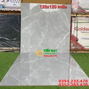 Gạch Lát Phòng Khách 120x120 Vân Đá Marble