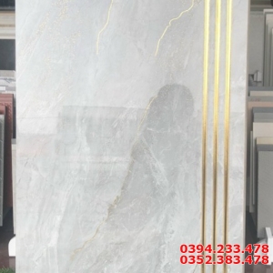 Gạch Lát Tam Cấp 47x120 Nhũ Bạc Khắc Kim 