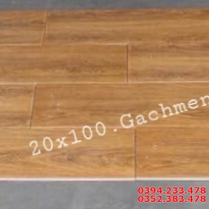 Gạch Lót Sàn Giả Gỗ Cao Cấp 20x100 Mẫu Mới