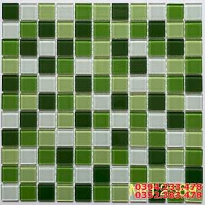 Gạch Lý Gạch Mosaic 30x30 Ốp Bể Bơi Tại Phú Quốc