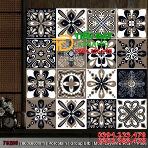 Gạch Mờ Matt 60x60 Lát Nền Hoa Văn Đẹp Rẻ