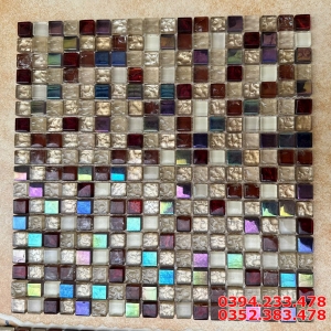 Gạch Mosaic Cao CẤp 240x30 Nhiều Mầu Quán Bar Karaoke