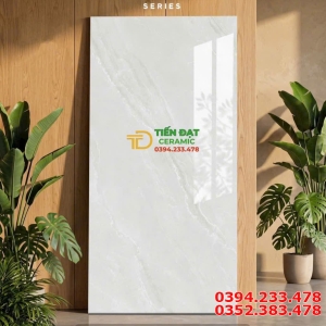 Gạch Nhập Khẩu 60x120 Vân Xám Nhạt Bóng Kiếng
