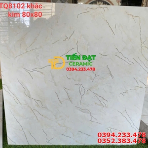 Gạch Nhập Khẩu 80x80 Ánh Vàng Trung Quốc Đẹp Rẻ