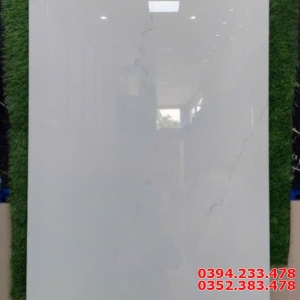 Gạch Nhập Khẩu Tây Ban Nha 80x160 Trắng Vân Kim Cương