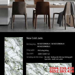 Gạch Nhập Khẩu TQ 1600x3200 Trắng Vân Xanh Ngọc Mẫu Mới