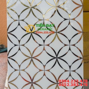Gạch Nhập Khẩu TQ 30x60 Nhũ Vàng Ốp Tường Trang Trí 