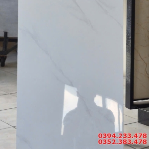 Gạch Nhập Khẩu TQ 40x80 Ốp Phòng Khách Trắng Vân 