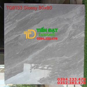 Gạch Nhập Khẩu TQ 80x80 Ốp Lát Vân Xám Đá