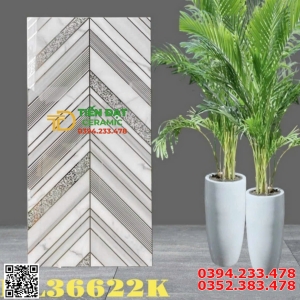 Gạch Nhũ Bạc TQ 30x60 Ốp Tường Trang Trí Khắc Kim