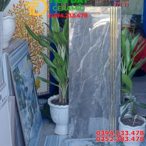 Gạch Nhũ Vàng 47x120 Lát Cầu Thang Cao Cấp 