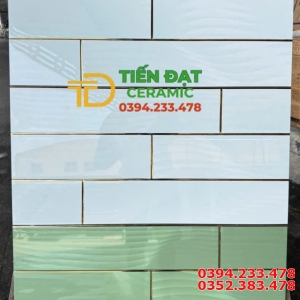 Gạch Nhũ Vàng TQ 30x60 Bộ Xanh Đậm Nhạt Cao Cấp
