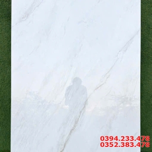 Gạch Ốp Lát 120x180 Khổ Lớn Trắng Vân Vàng 
