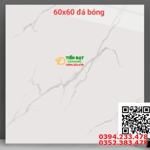 Gạch Ốp Lát 60x60 Trắng Vân Mây Giá Bao Nhiêu