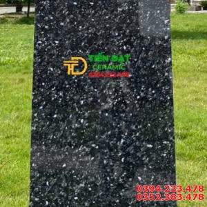 Gạch Ốp Lát Ấn Độ 60x120 Đen Hoa Cương Khắc Kim