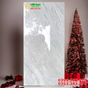 Gạch Ốp Lát Biệt Thự 48x80 Nhũ Vàng Mẫu Mới Nhất