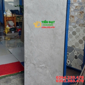 Gạch Ốp Lát Cầu Thang Tam Cấp 47x120 Vân Giả Đá Mờ Matt