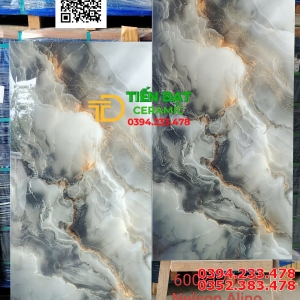 Gạch Ốp Lát Khổ Lớn 60x120 Vân Đá Cẩm Thạch Mẫu Mới