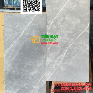 Gạch Ốp Lát Vân Đá Xám 60x120 Cinema Armani Grey