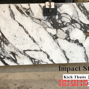 Gạch Ốp Mặt Tiền 120x240 Khổ Lớn Trắng Đen Giả Đá