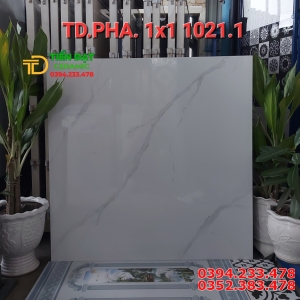 Gạch Ốp Tường 100x100 Vân Trắng Bóng Kiếng