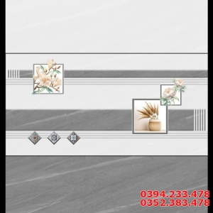 Gạch Ốp Tường 30x60 Bộ Đậm Nhạt Vân Giả Đá