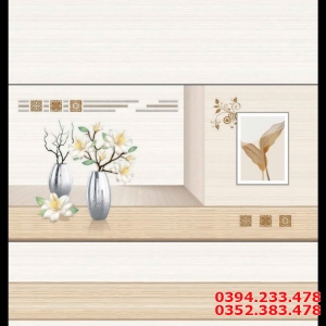 Gạch Ốp Tường 30x60 Bộ Đậm Nhạt Vân Giả Gỗ
