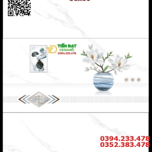 Gạch Ốp Lát Cao CẤp 240x60 Trắng Vân To Tại Tân Phú 