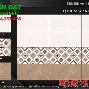 Gạch Ốp Tường 30x60 Nhập Khẩu Ấn Độ Cao Cấp