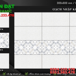 Gạch Ốp Tường 30x60 Nhập Khẩu Cao Cấp HCM