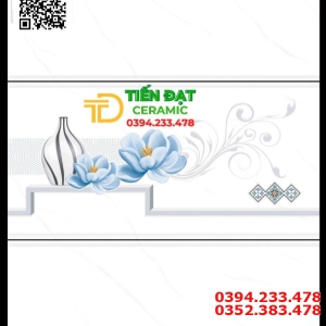 Gạch Ốp Tường 30x60 Trắng Vân Mây Xả Kho Giá Rẻ