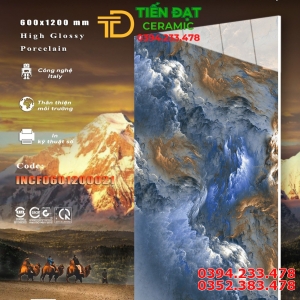 Gạch Ốp Tường 60x120 Bóng Kiếng Cao Cấp