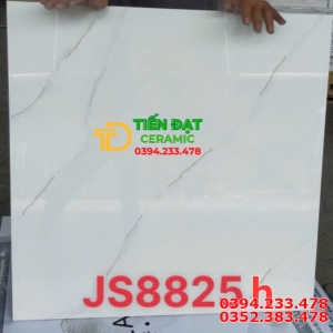 Gạch Ốp Tường 80x80 TQ Trắng Bóng Khắc Kim
