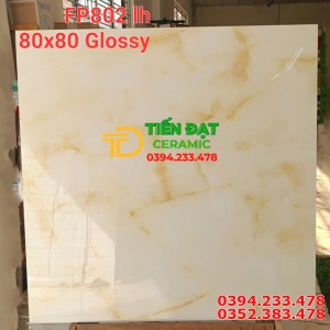 Gạch Ốp Tường 80x80 TQ Vân Vàng Mới Nhất Tại Miền Nam