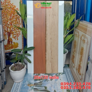 Gạch Ốp Tường Cao Cấp 20x120 Giả Gỗ Nhập Khẩu