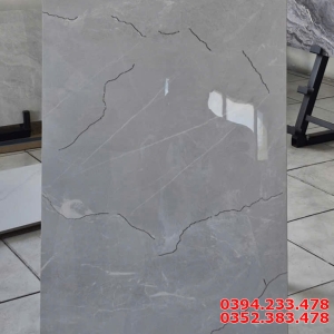 Gạch Ốp Tường TQ 40x80 Giả Đá Khắc Kim Bóng Kiếng 