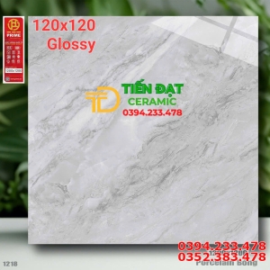 Gạch Prime Cao Cấp Giả Đá 120x120 Lát Nền Phòng Khách 