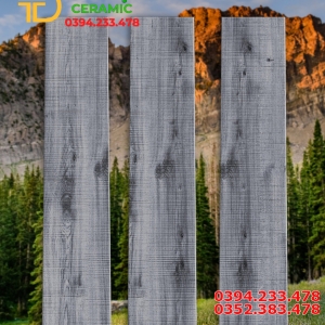 Gạch Trang Trí Giả Gỗ 20x100 Vân Hiệu Ứng Caving