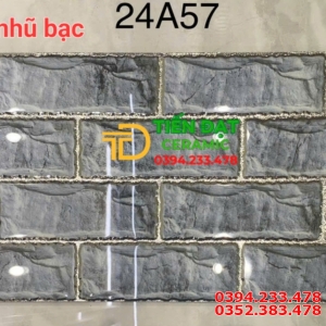 Gạch Trang Trí TQ 20x40 Vân Giả Đá Nhũ Vàng