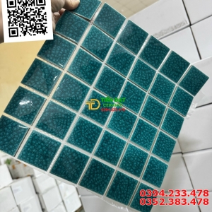 Gạch Vỉ Men Gốm Thủy Tinh 30x30 Ốp Lát Nhà Tắm