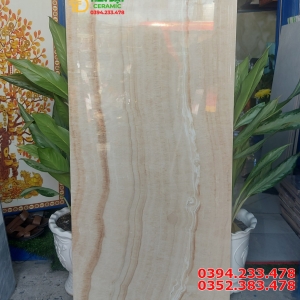 Kho Gạch Ấn Độ 60x120 Bóng Kiếng Vân Giả Gỗ