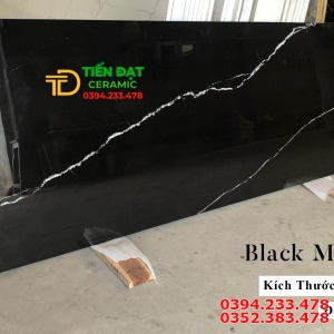 Kho Gạch Ấn Độ Tại Bình Dương 80x240 Đen Vấn Trắng Ốp Mặt Tiền