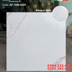 Kho Gạch Apodio 80x80 Ốp Lát Trắng Vân Vàng Vi Tinh