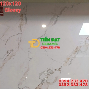 Kho Gạch Ốp Lát Prime 120x120 Bóng Kiếng Tại Miền Tây